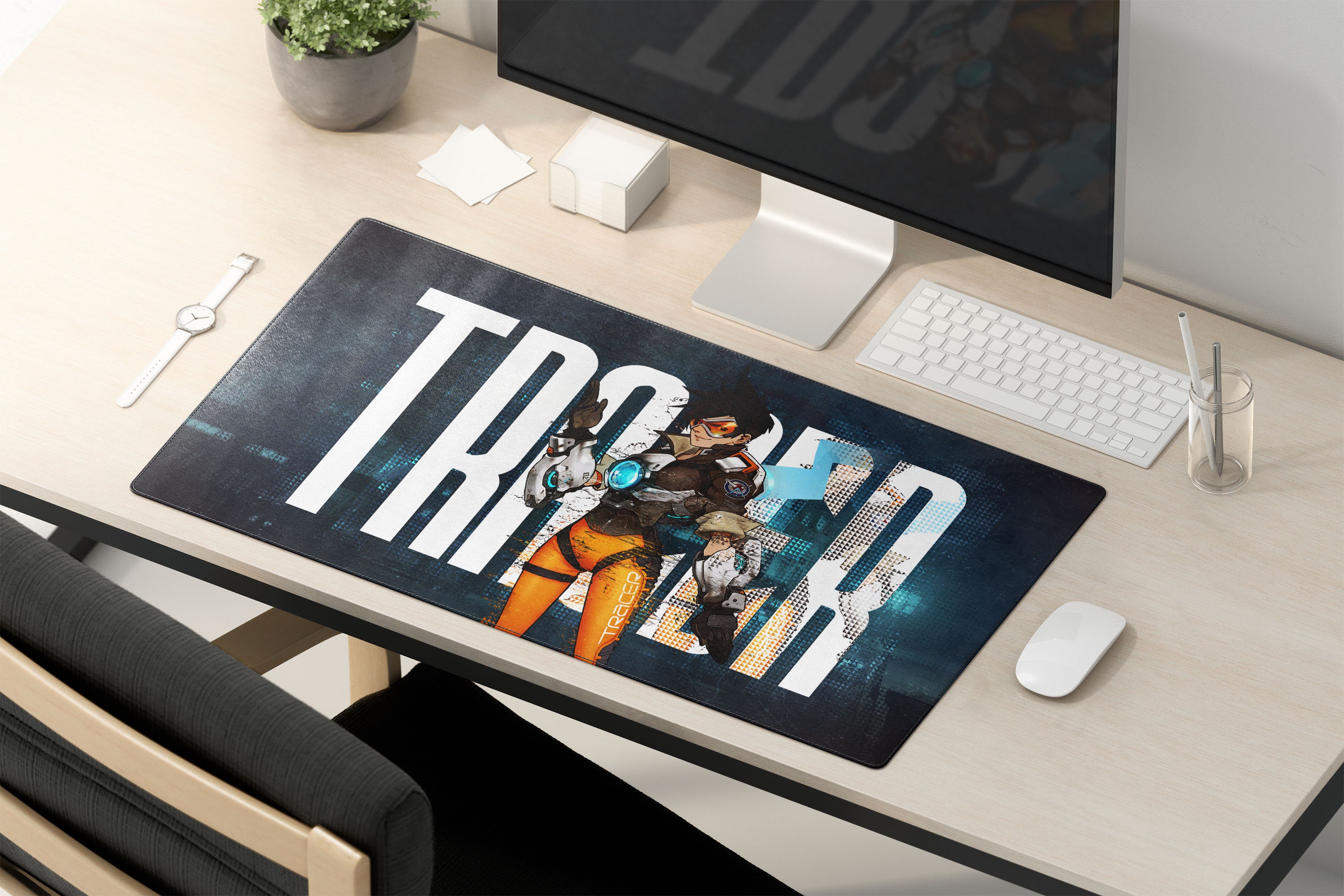 Tracer Overwatch Gaming Mouse Pad Tracer Overwatch Large Etsy UK