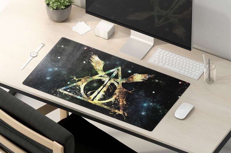 Harry Potter Desk Mat Harry Potter Large Mouse Pad Harry Etsy