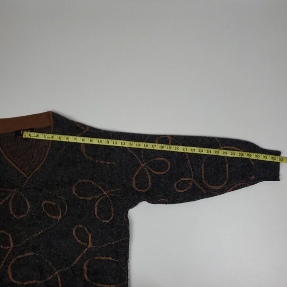 Vintage caldwell intarsia v neck sweater, Caldwel… - image 7