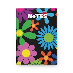 Groovy Floral Journal
