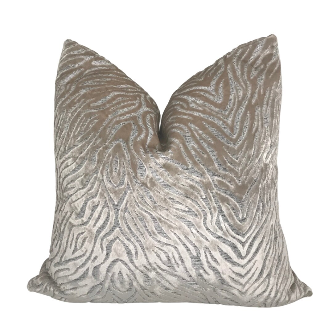 Throw Pillow Covers in Black and Taupes and Beiges Etsy