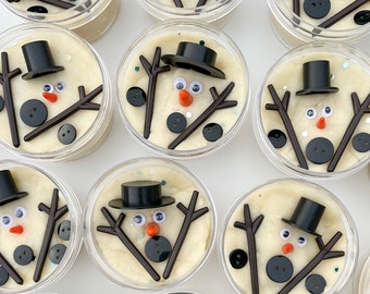 Snowman Play Dough Kit | Snowman Play Dough Jar