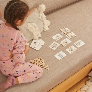 Tarjetas de aprendizaje de números romanos, tarjetas educativas preescolares Montessori (turco e inglés)