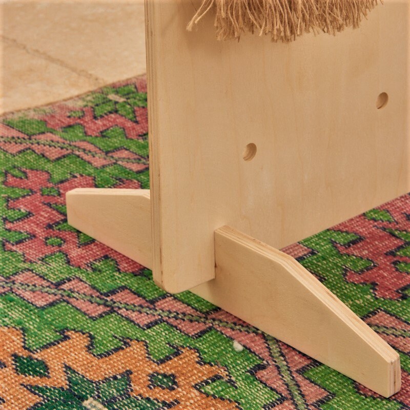 Free Standing Pegboard Shelving Display Unit, Free Shelf With Demounted