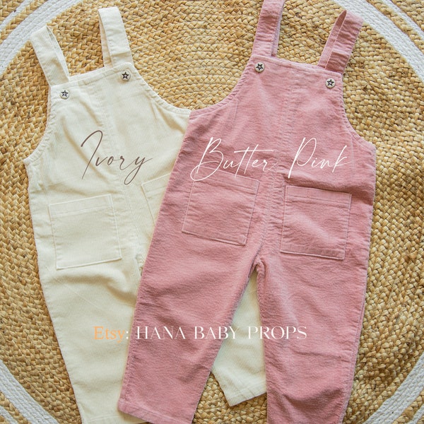 Cake smash outfit/ Baby GIRL AND BOY Overalls/ cake smash/ Toddler Overalls/ Corduroy Baby Romper/ Overalls/ Boy Pants/ Toddler Pants