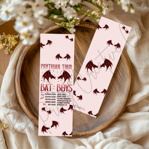 Bat Boys Tour Bookmark