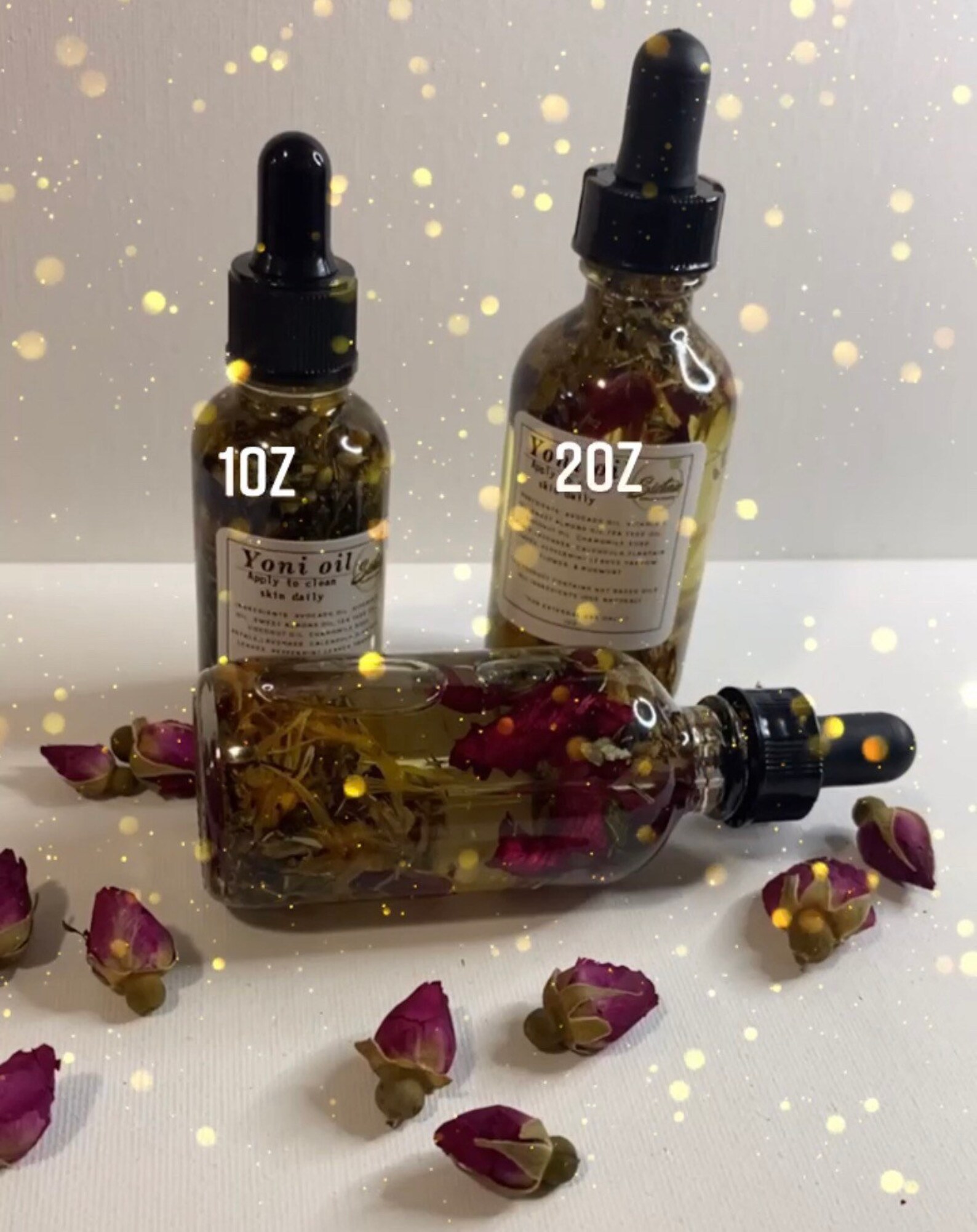 Yoni Oil /punani Oilvagina Oilcookie Oil/herb Infused Oil. Etsy Canada