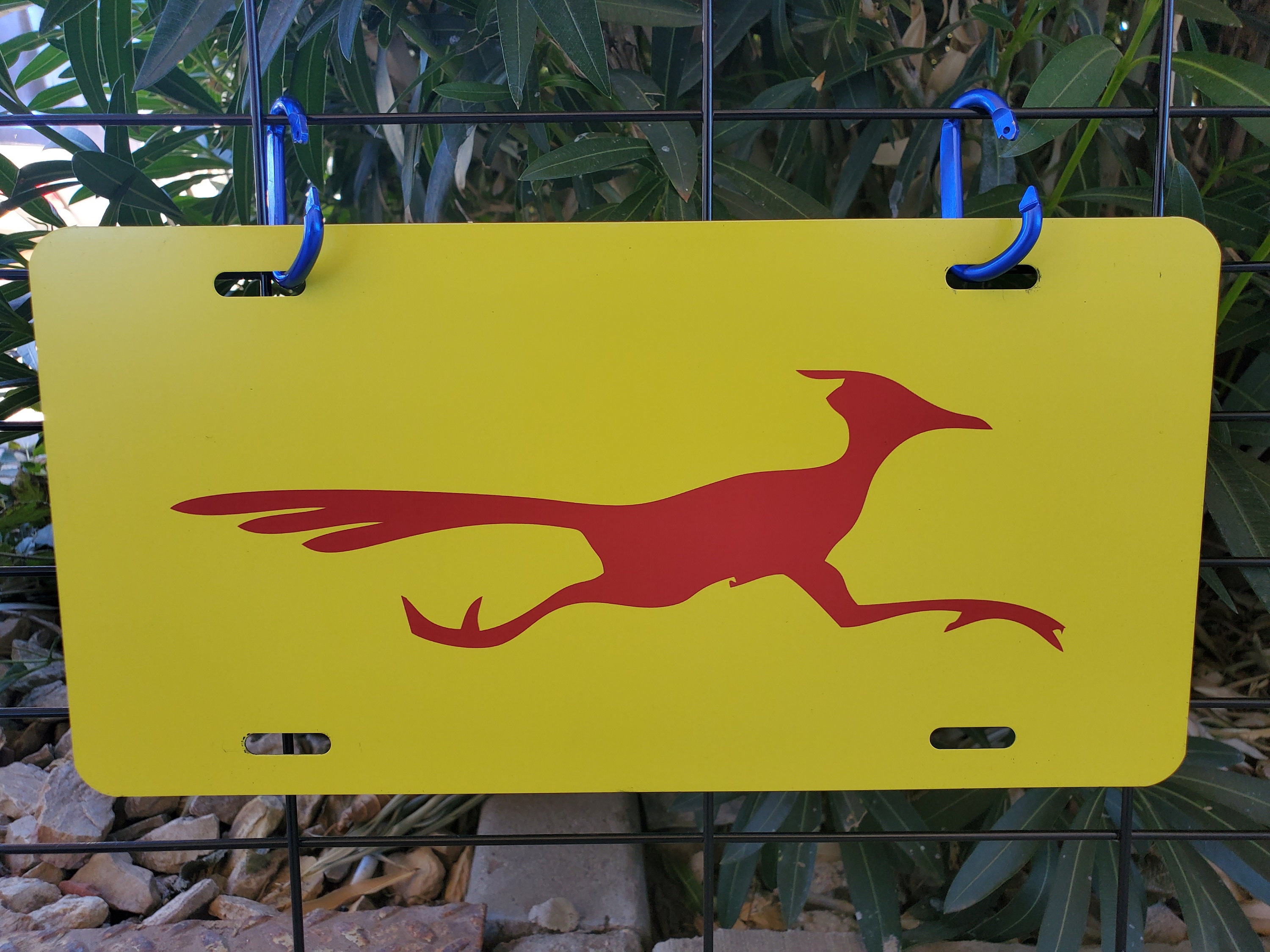 Roadrunner Printed License Plate
