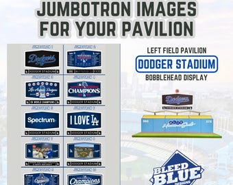 LEFT FIELD PAVILION Swappable Jumbotron Images