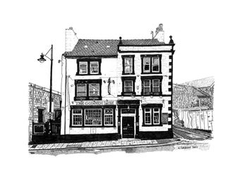 Golden Lion Lancaster - Limited edition print