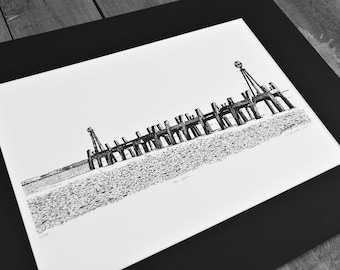 The Pier - St. Annes - Limited Edition Print