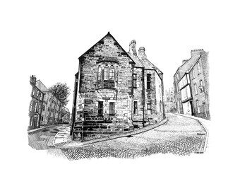 Durham City Print - The Bailey and Owengate