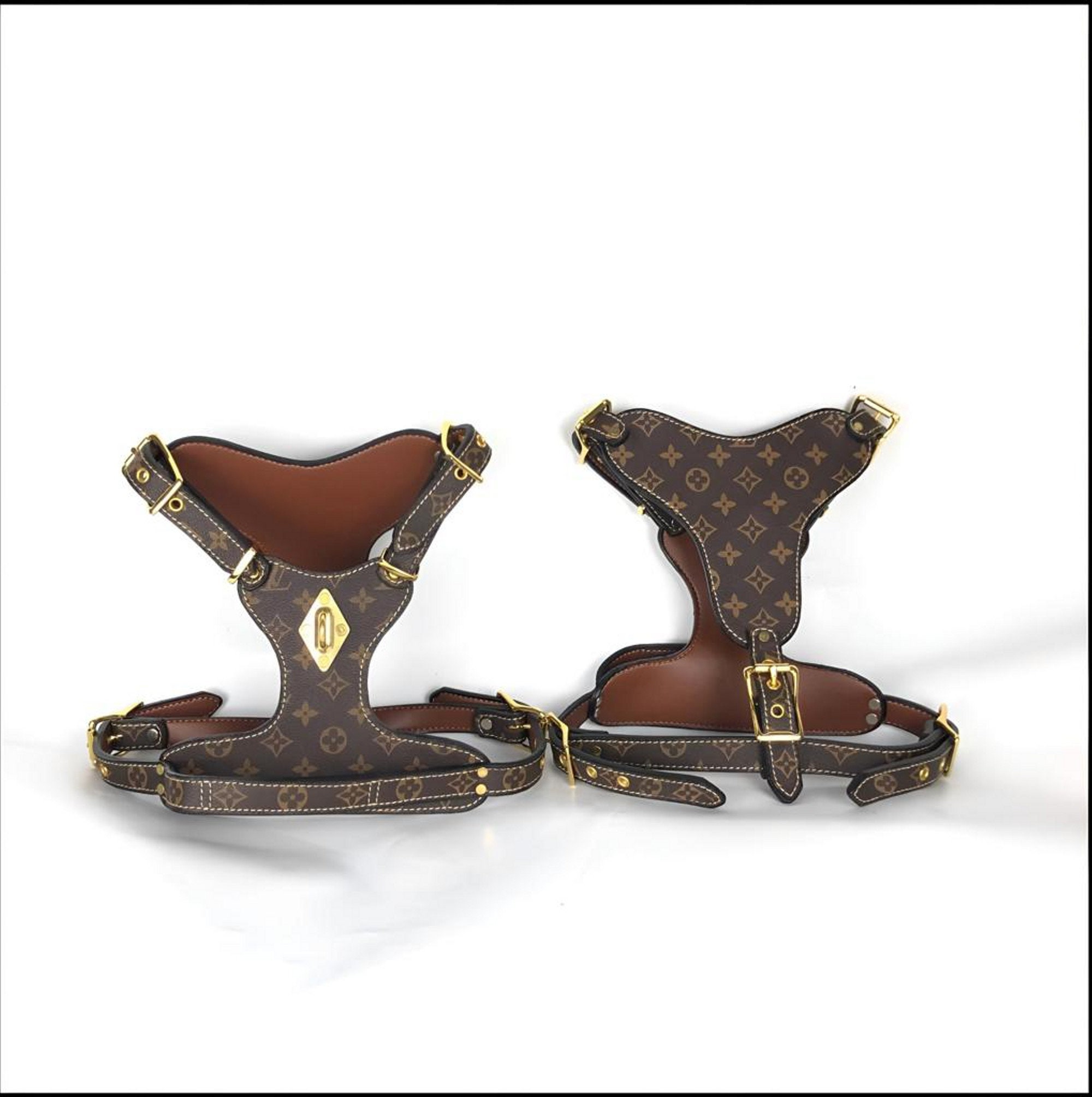 vuitton designer dog collars