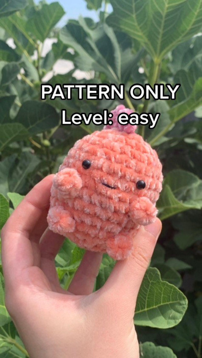 Easybeginner Crochet Dino Friend PATTERN