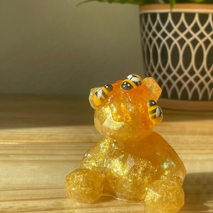 Honey Bee Bear Figurine