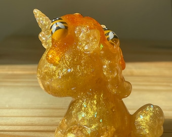 Honey Bee Unicorn Figurine