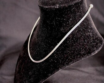 Solid 925 Sterling Silver (TESTED) Collar Necklace