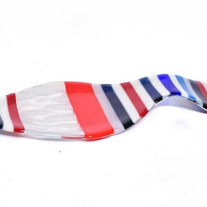 A fused glass decorative spoon rest, Kitchen decor gifts
