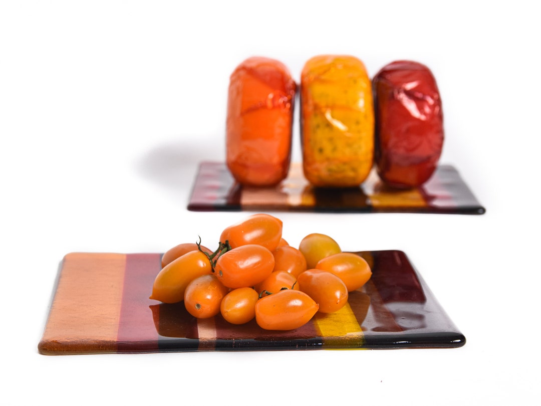 Fused Glass Cheese Board,cheese Serving , Cheese Plate, Cheese Board