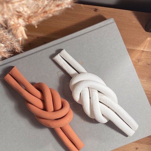 Clay Knot Home Decor Coffee Table Handmade Knot Gift Etsy