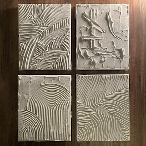 Kleine Strukturbilder | Abwechslung | Wandkunst | Textur Wandkunst | ein Gemälde | Anpassen | Leinwand Gemälde