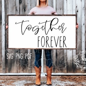 Svg Download | Together Forever Svg | Forever Together Svg | Together Svg | Forever Svg | Svg Instant Download | Svg Cut File | Cut File