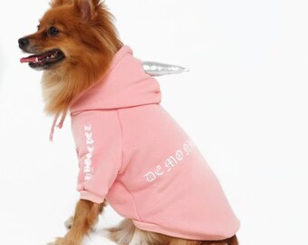 Pink Unicorn Dog Hoodie, pet hoodie, puppy clothing, dog clothes, pet clothes, pet accessories, dog fashion, puppy clothing