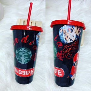 Rbd Cup, Rebelde fans, rbd , starbucks cup, rbd tumbler, gift ideas, personalized cups, celestial, rebelde, customized cup, rbd gift