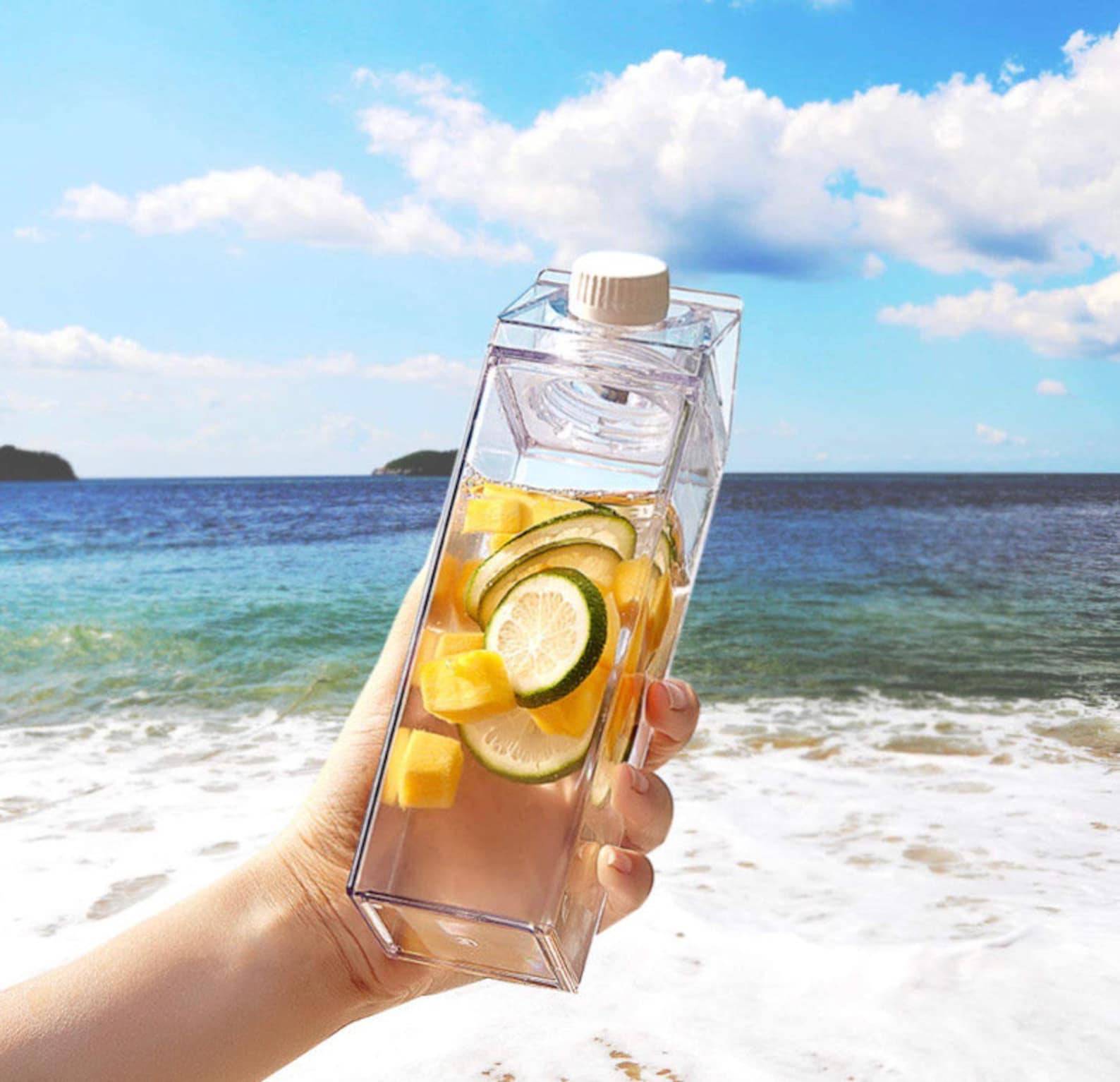 Customizable Milk Carton Water Bottle | Etsy