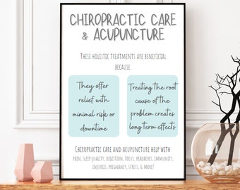 Chiropractic/Acupuncture Poster