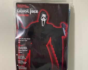 Scream adult size Ghostface G killer Costume Scream mask