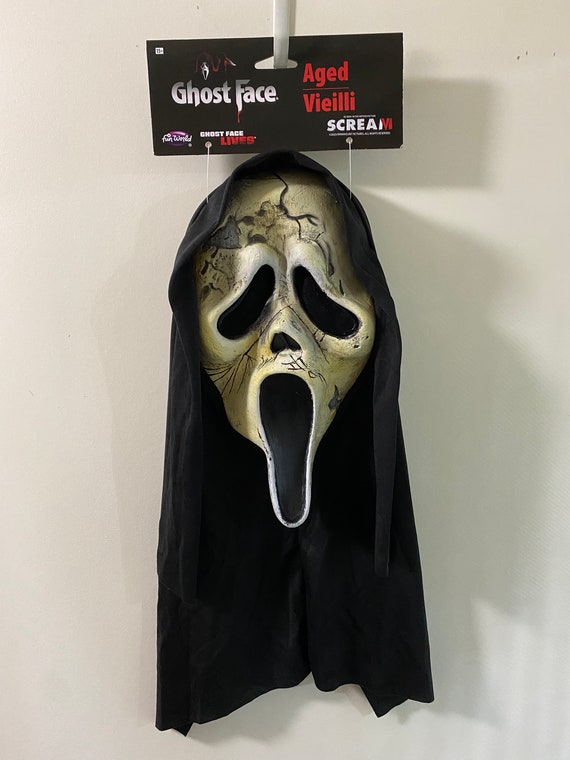 Aged Scream 6 Mask Ghost Face Officially Licensed Funworld