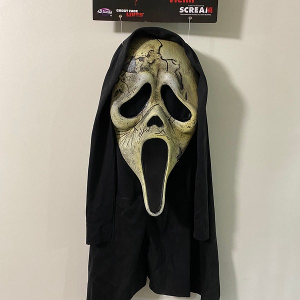 Scream Resurrection Mask Scream 6 Aged Mask - Etsy