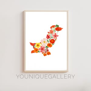 Pakistan Karte, Pakistan Karte, Pakistan Karte, Pakistan Karte, Pakistanische Karte, Pakistanische Kunst, Geschenk für Sie