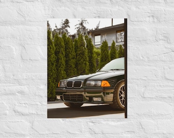 BMW E36 M3 Poster