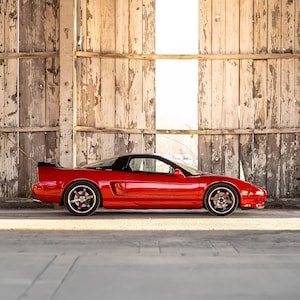 NSX vertikal Poster Druck Acura HONDA JDM