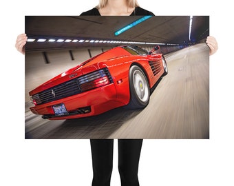 フェラーリ テスタロッサ (1984-1996) にインスパイアされたカー