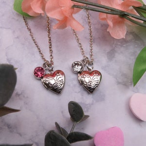 Silver Locket Necklace
