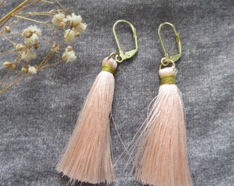 Thread Tassel Earrings
