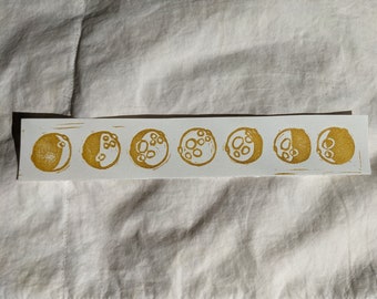 Moon Phases Bookmark