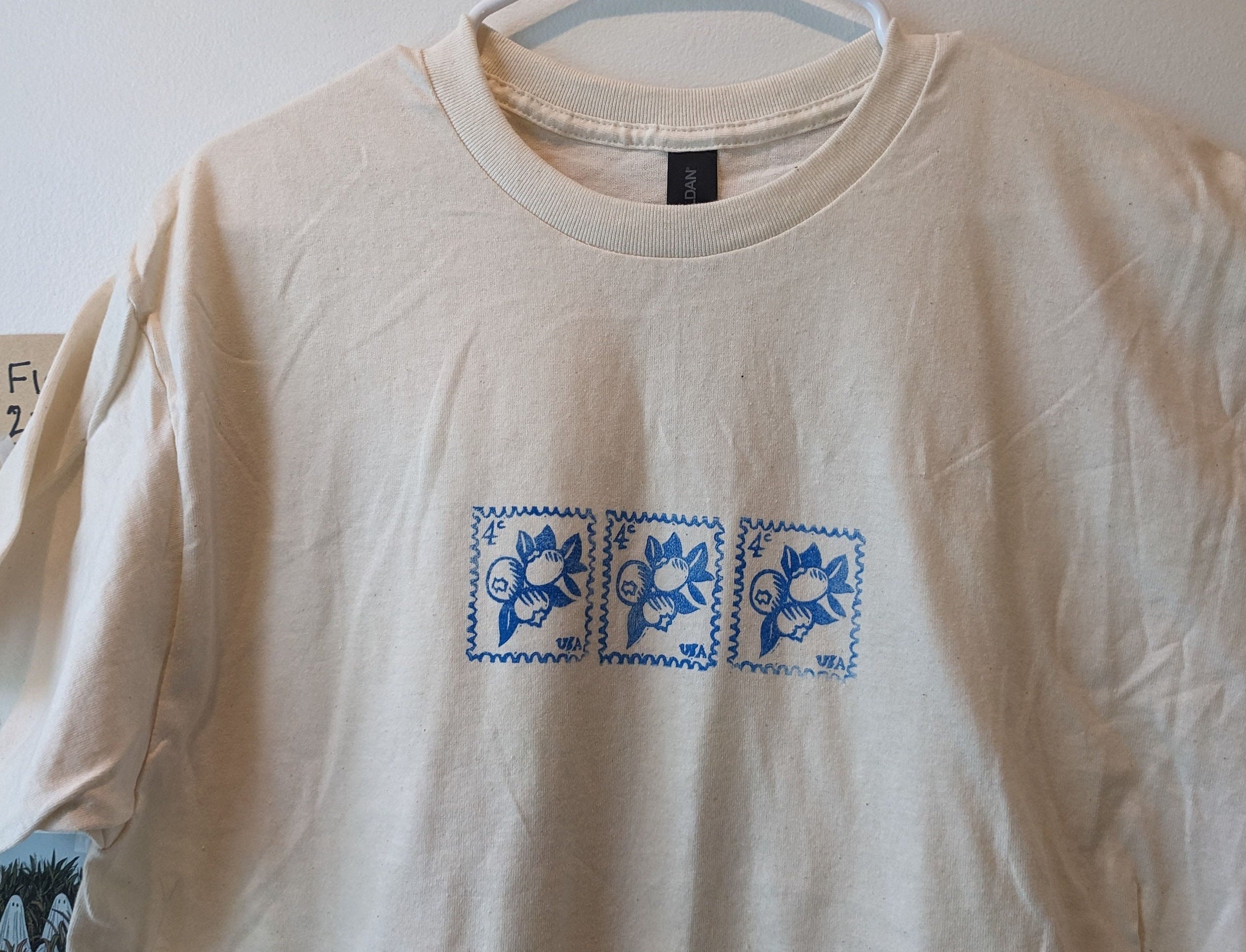 ★DRAW FIT★ Blueberry Print T-Shirt [WHITE] FUTURA COLORFORMS T-SHIRT – FUTURA LABORATORIES