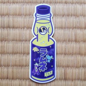 Joltik / Shinx / Toxtricity Ramune Bottle Sticker // Electric-Type Decal