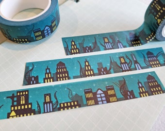 FFXIV Amaurot Skyline Washi Tape