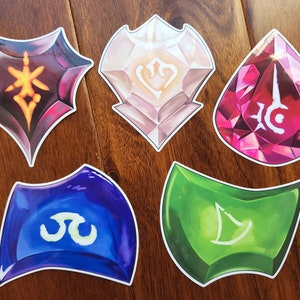 FFXIV Job Stone Jumbo Sticker // Final Fantasy XIV Soul Crystal Large Decal
