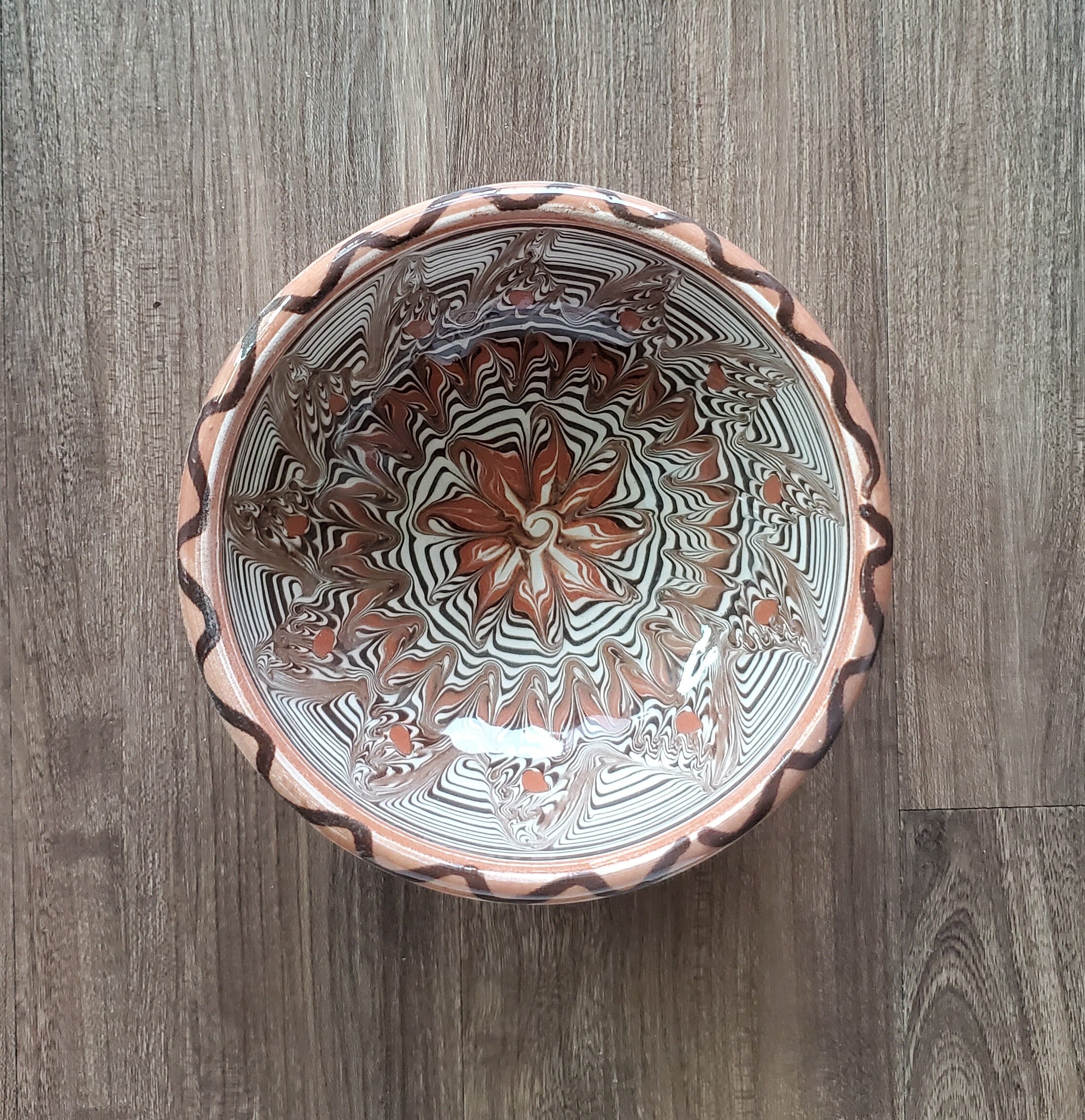 Horezu Pottery Handmade Horezu Romanian Ceramic Decorative Etsy