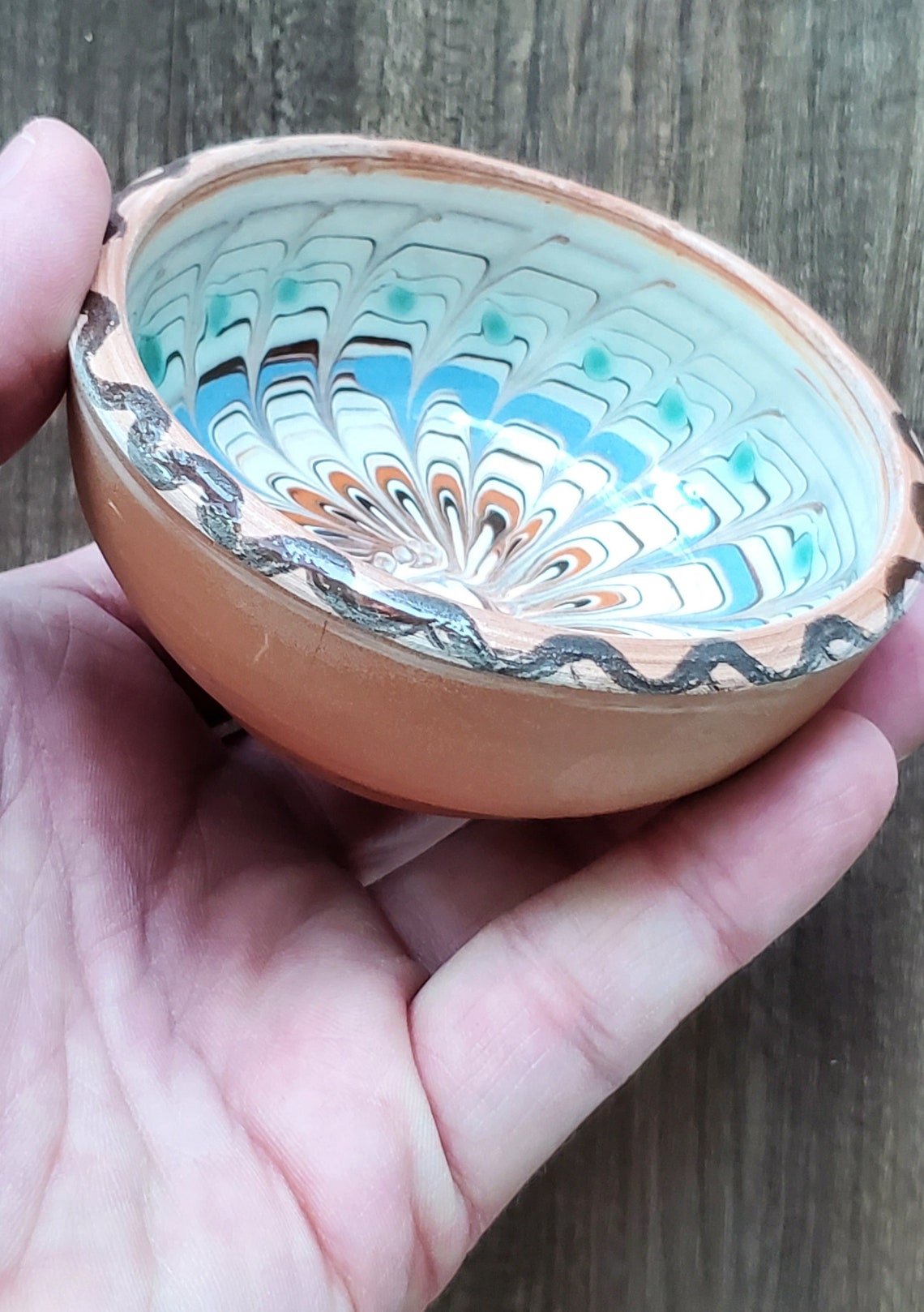 Horezu Pottery Handmade Horezu Romanian Ceramic Decorative Etsy