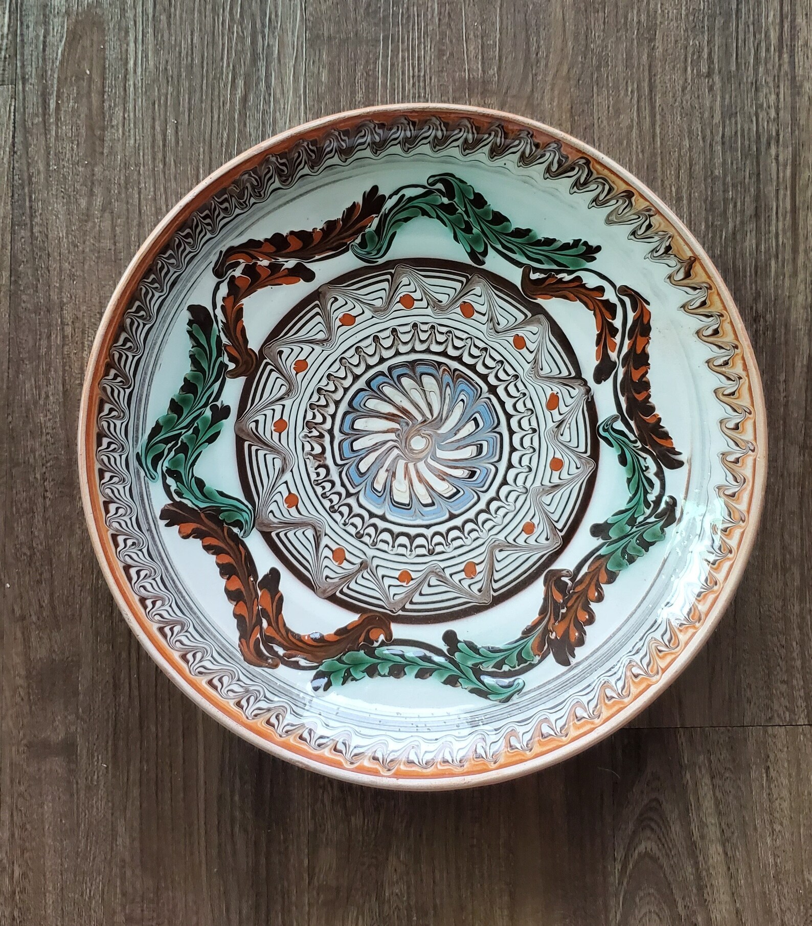 Horezu Pottery Handmade Horezu Romanian Ceramic Decorative Etsy