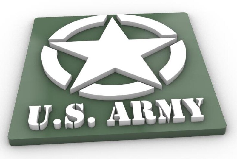 US Army 3d Printable File - Etsy