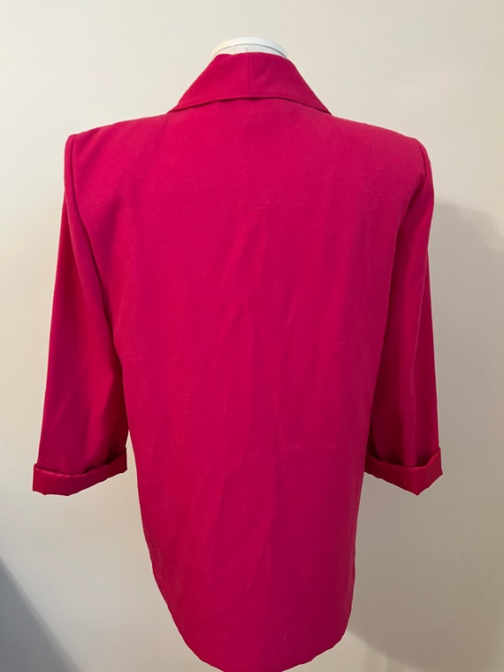 80s/90s Pink Blazer - image 6