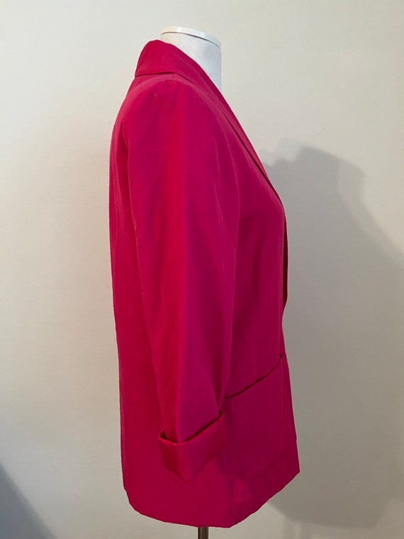 80s/90s Pink Blazer - image 3